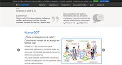 Desktop Screenshot of krama.es