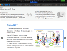 Tablet Screenshot of krama.es